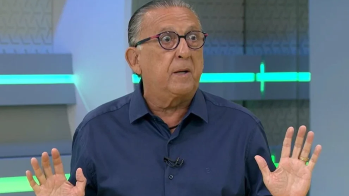 O narrador Galvão Bueno. Foto: Reprodução/Sportv