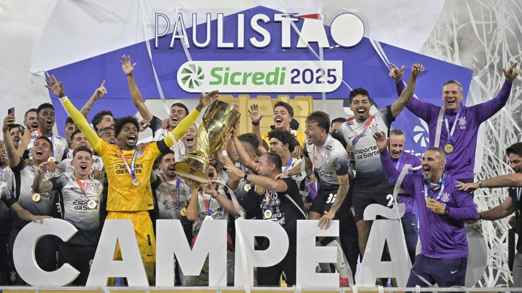 Corinthians foi campeão paulista de 2025
