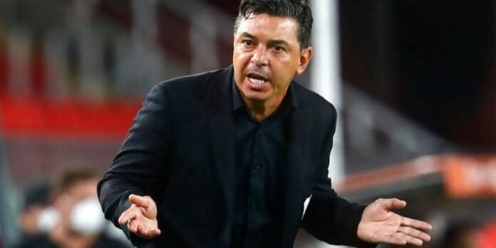 Marcelo Gallardo, do River Plate. Foto: GettyImages