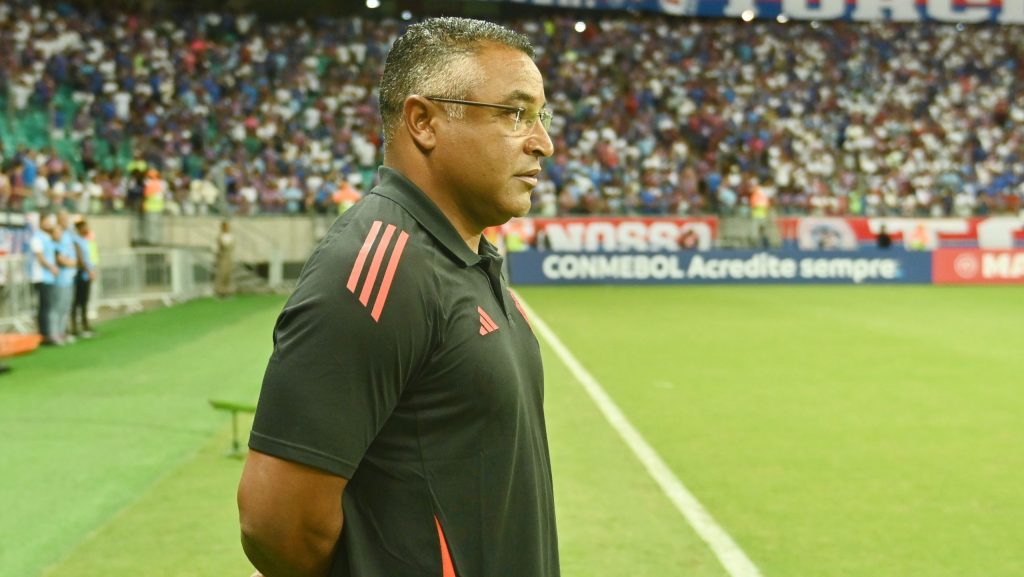 Roger Machado, do Internacional. Foto: Walmir Cirne/AGIF