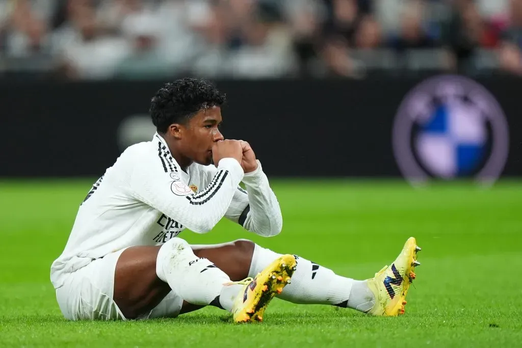 Endrick pelo Real Madrid. (Photo by Angel Martinez/Getty Images)