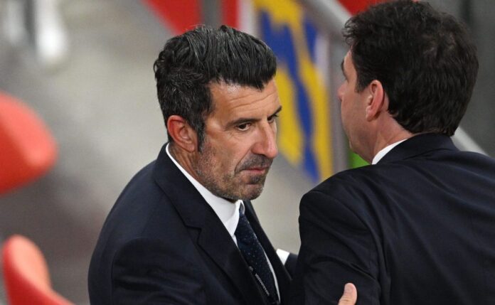 Florentino Pérez ignora Luís Figo sobre Ancelotti no Real Madrid: “Se não conhecem, esse é o…”