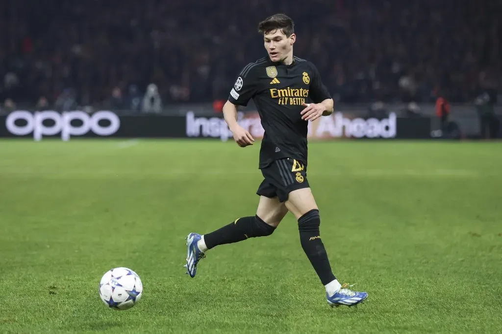 Fran García pelo Real. (Photo by Maja Hitij/Getty Images)