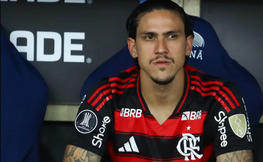Pedro em ação pelo Flamengo