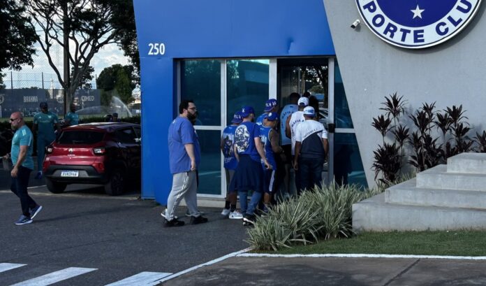 Máfia Azul, Cruzeiro - Toca da Raposa - Foto Gabriel Moraes/O Tempo