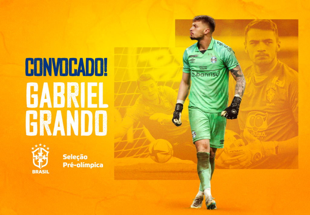 Gabriel Grando. Foto: Divulgação/Grêmio