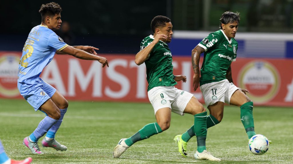 Palmeiras x Bolívar. Foto: Cesar Greco/Palmeiras