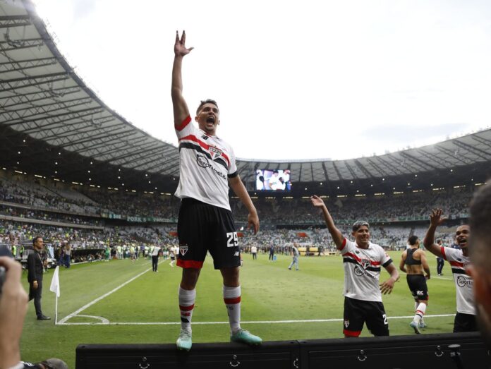 Pablo Maia pode deixar São Paulo no meio do ano. (Foto: Twitter do São Paulo)