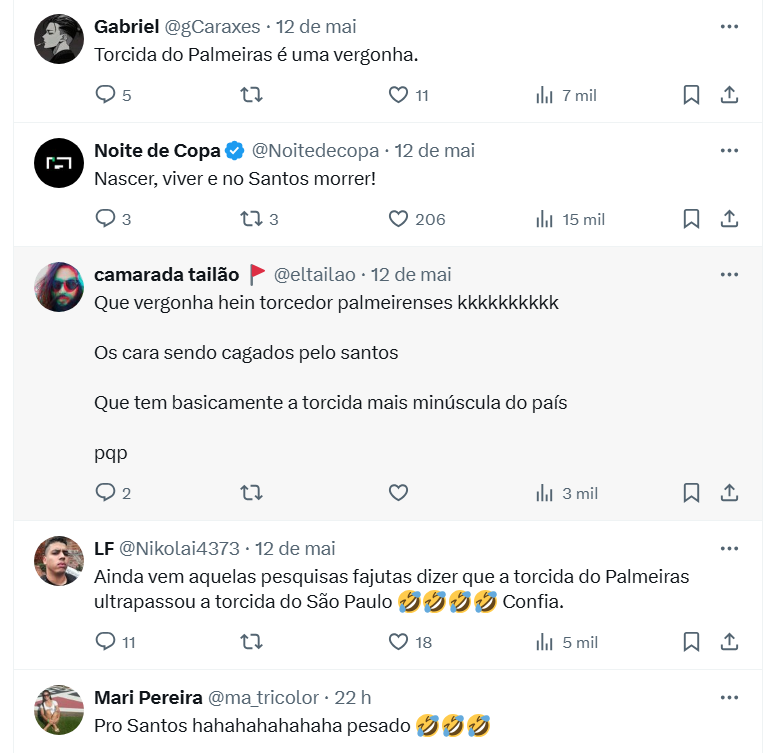 Torcida vibra