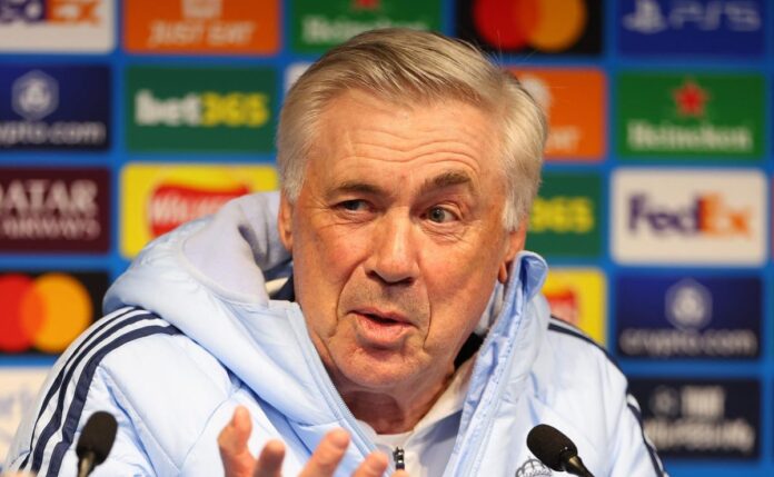 Carlo Ancelotti, do Real Madrid, provoca o Barcelona antes do El Clásico: : “O Barcelona não…”