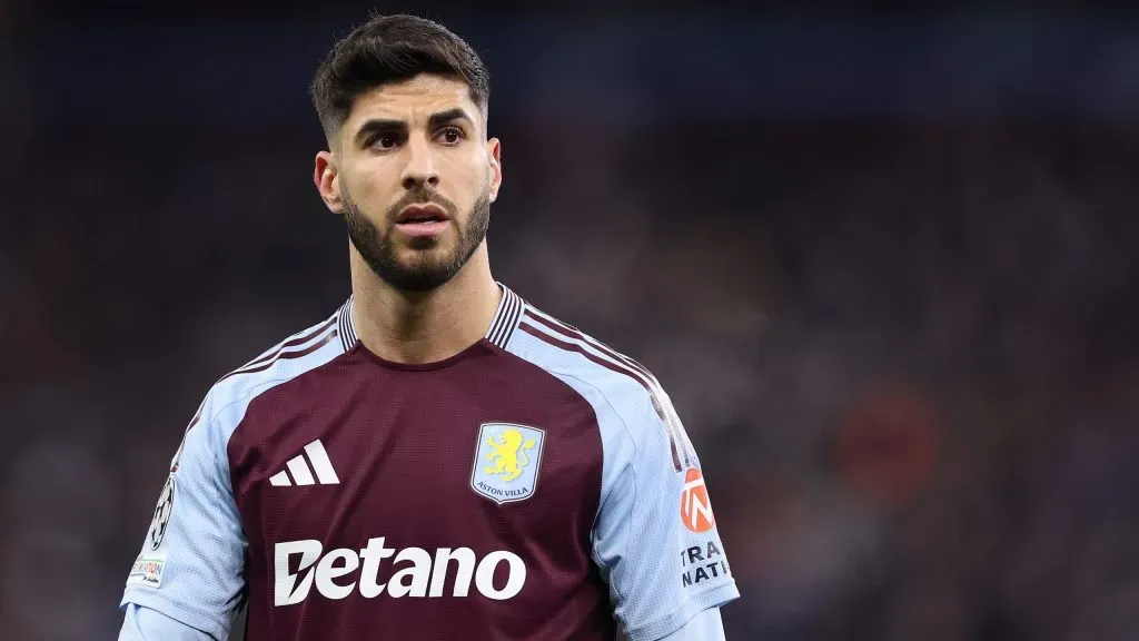 Asensio em jogo do Aston Villa. Foto: Julian Finney/Getty Images