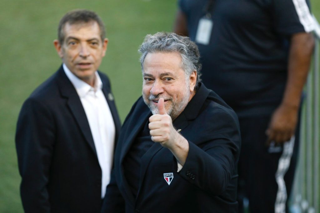 Júlio Casares é o presidente do São Paulo. Foto: Divulgação.
