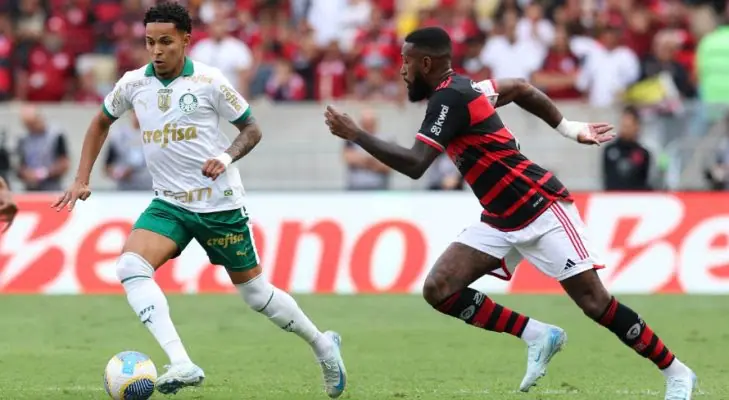 Flamengo e Palmeiras se enfrentam no Brasileirão