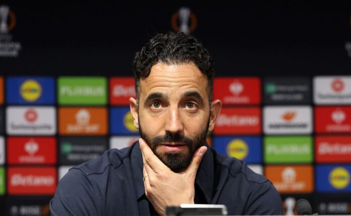 Manchester United manterá Ruben Amorim mesmo em caso de derrota na final da Europa League