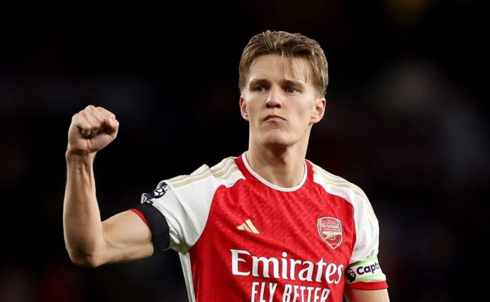 Odegaard quer o Arsenal com sangue nos olhos contra o PSG na Champions League