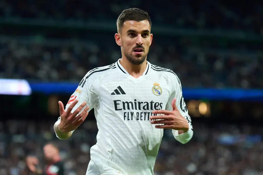 Dani Ceballos pelo Real Madrid. (Photo by Angel Martinez/Getty Images)