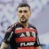 Arrascaeta pelo Flamengo.