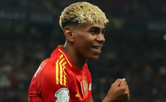 Lamine Yamal, do Barcelona, faz Mbappé passar vergonha em Espanha 5 x 4 França