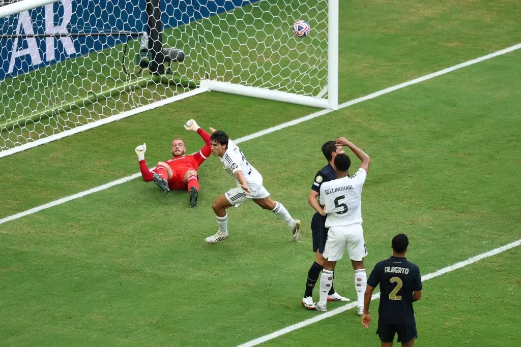 Gol de Gonzalo García contra a Juventus. (Photo by Kevin C. Cox/Getty Images)