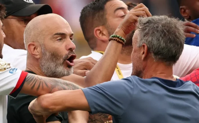 Luis Enrique, do PSG, pode sofrer punição severa por possível agressão a João Pedro, diz especialista