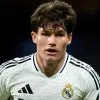 Fran García em jogo do Real Madrid. Jogador é alvo do Milan. Foto: Angel Martinez/Getty Images