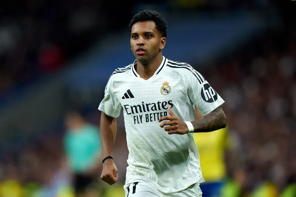 Rodrygo pelo Real Madrid.