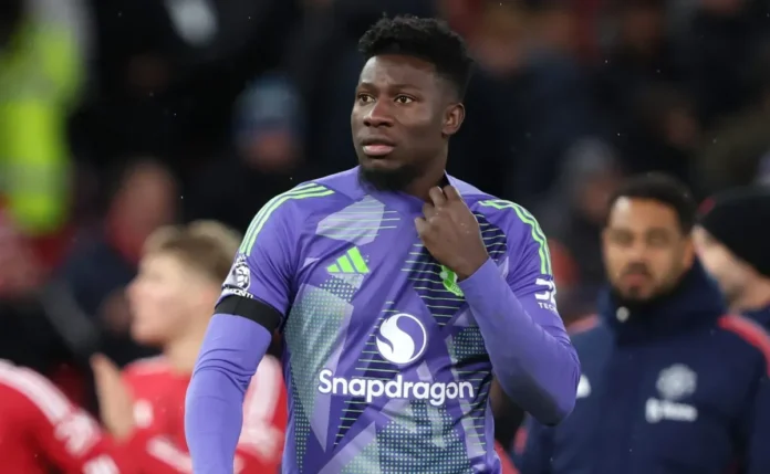André Onana está infeliz no Manchester United e pode reforçar o West Ham