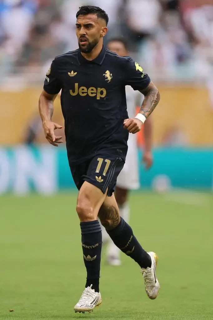Nico González durante um jogo