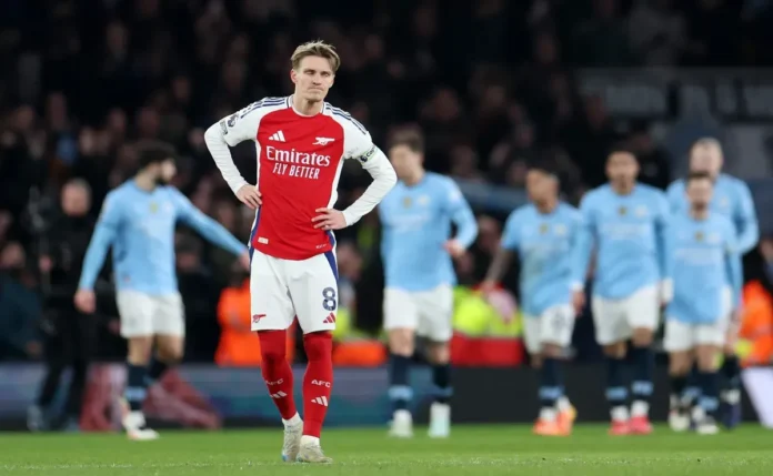 Com Ødegaard entre possíveis ausências, Arsenal pode ter um total de 5 desfalques contra o Manchester City