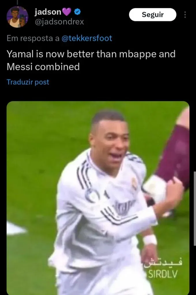 Repercussão via X