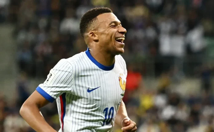 Mbappé marca golaço e iguala Thierry Henry como segundo maior artilheiro da história da França