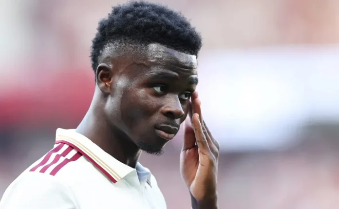 Alvo do Real Madrid, Saka deve se tornar um dos jogadores mais bem pagos do Arsenal