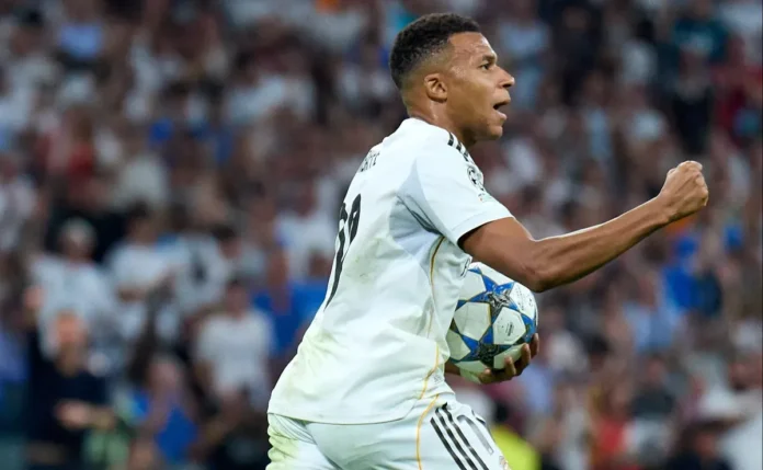 Real Madrid soma R$ 26,27 milhões graças aos cinco gols de Mbappé na Liga dos Campeões