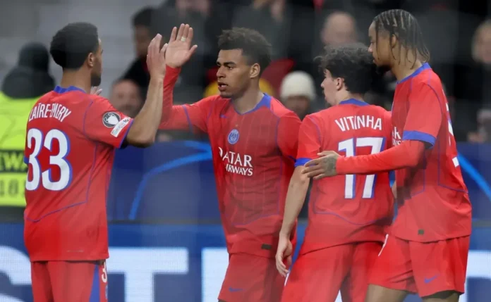 PSG corre sérios riscos de perder Doué para o restante da temporada após grave lesão