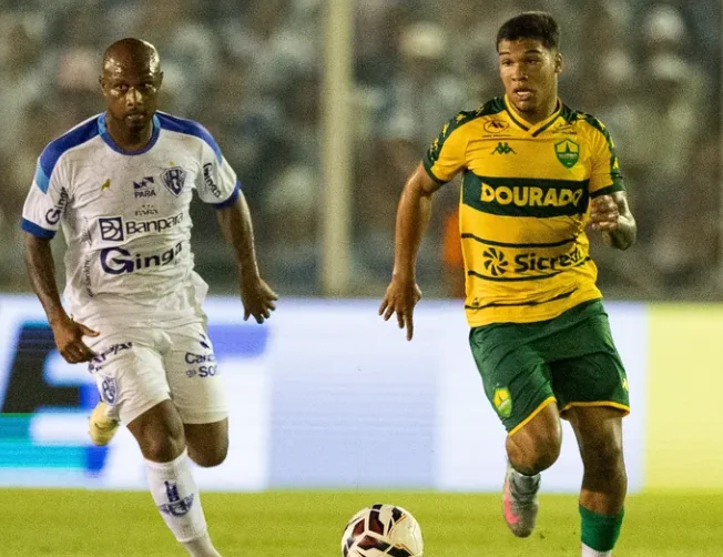 Alejandro Martínez, autor do gol do Cuiabá.