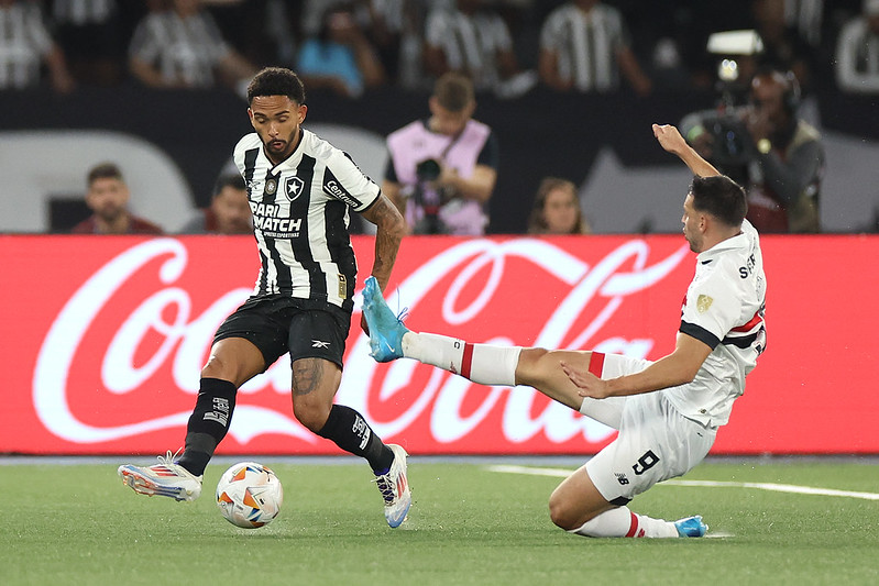 Vitinho. Botafogo x São Paulo pela Copa Conmebol Libertadores no Estádio Nilton Santos. 18 de Setembro de 2024, Rio de Janeiro, RJ, Brasil. Foto: Vitor Silva/Botafogo.