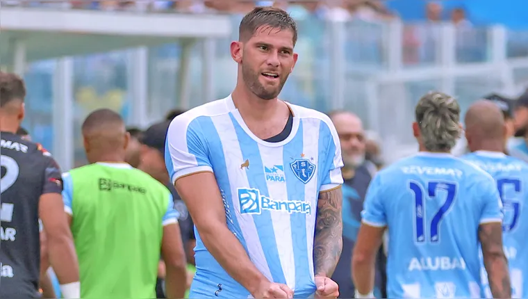 Quintana em campo (Foto: Jorge Luís Totti/Paysandu)