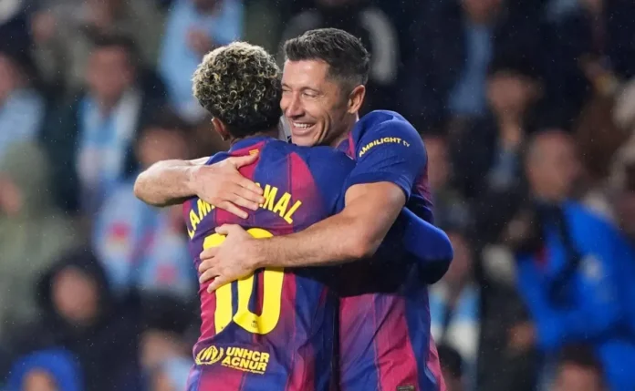 Lewandowski marca para o Barcelona e ultrapassa Neymar na artilharia histórica do clube