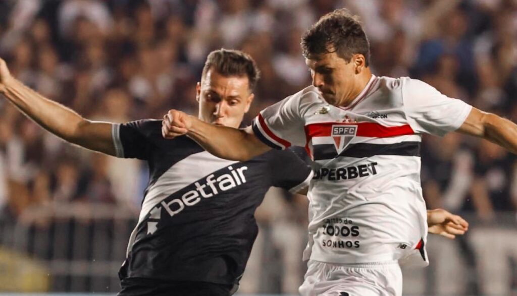 São Paulo vence o Vasco fora de casa. Foto: Rubens Chiri