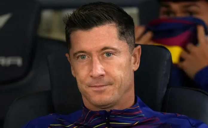 Robert Lewandowski, do Barcelona, é prioridade da Saudi Pro League para 2026