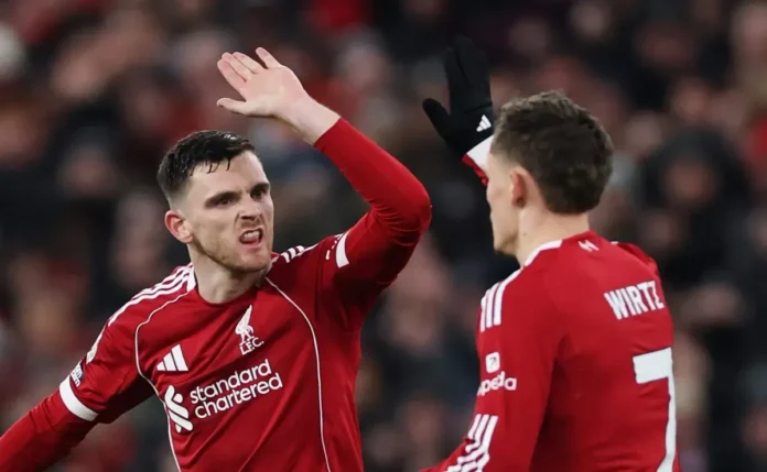 Liverpool empata com Sunderland nos minutos finais após linda jogada de Wirtz