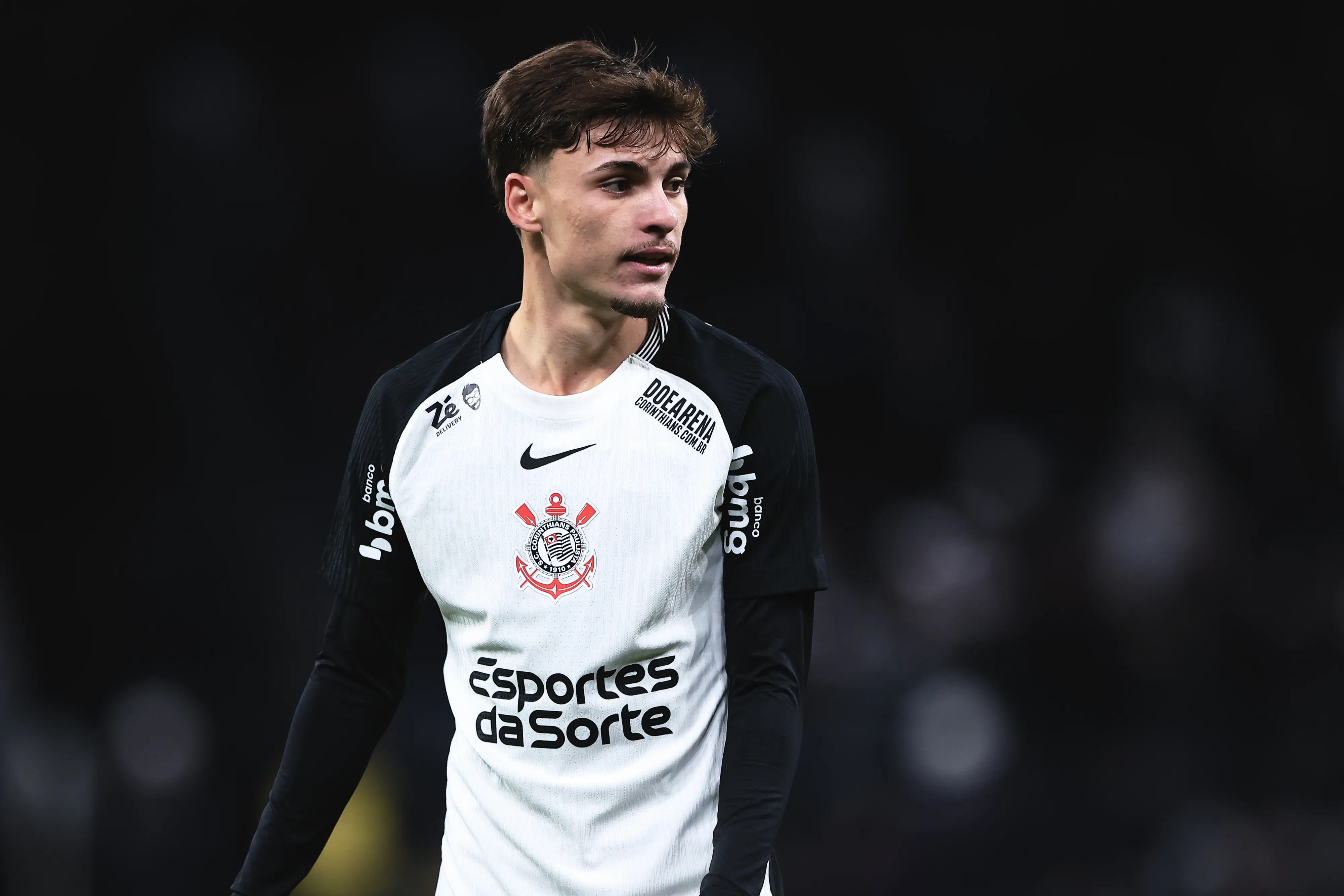 Breno Bidon em jogo do Corinthians. Foto: Ettore Chiereguini/AGIF