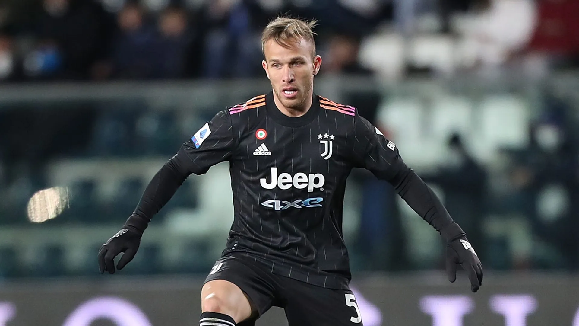Arthur em ação durante a partida da Serie A entre Empoli FC e Juventus. (Foto: Gabriele Maltinti/Getty Images)