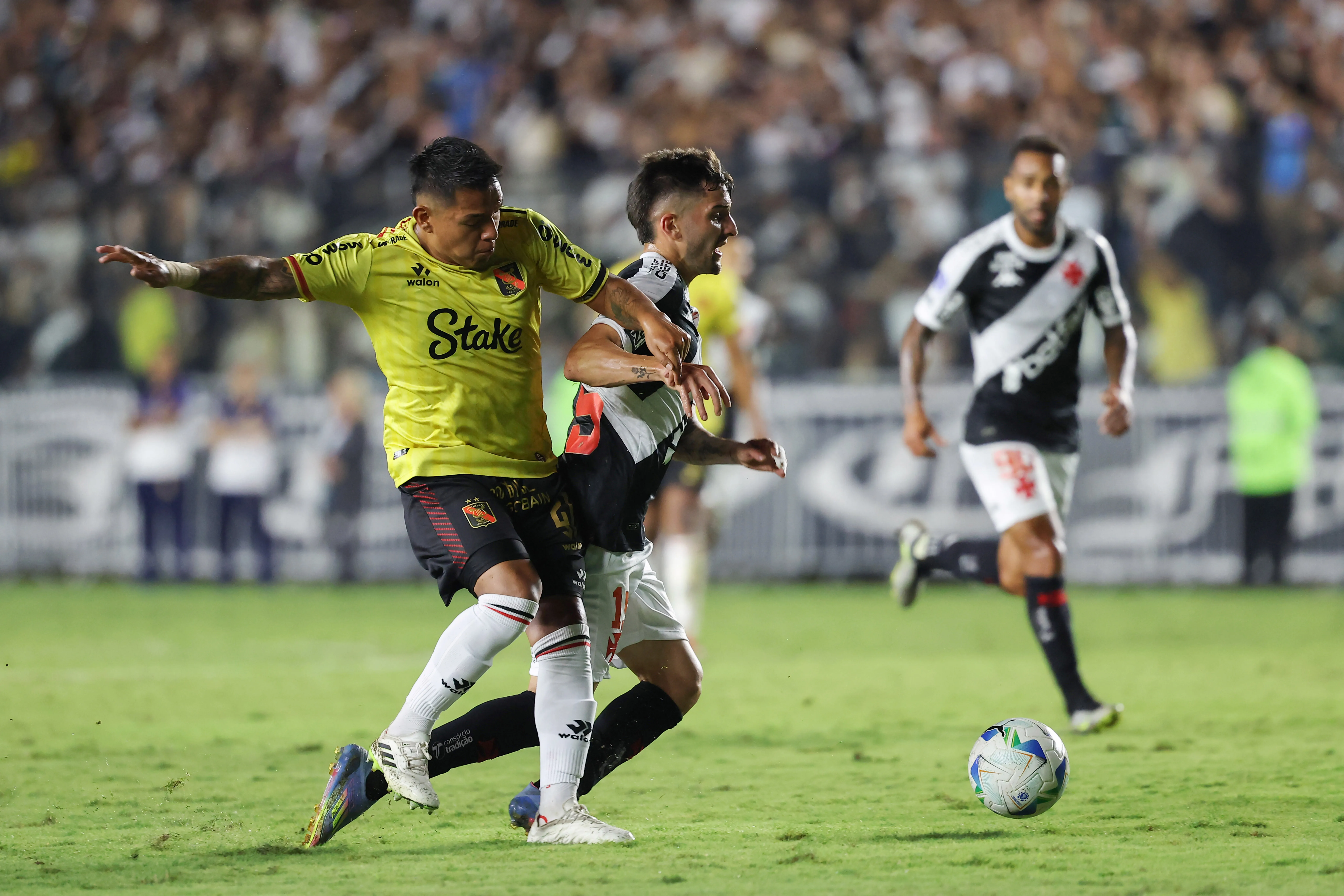 Garré passou pela base do City antes de chegar ao Vasco. (Photo by Wagner Meier/Getty Images)