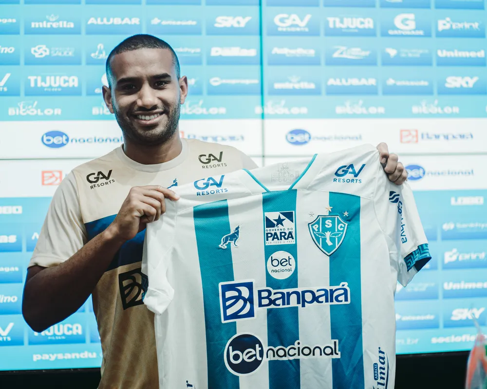 Edílson em treino no Paysandu