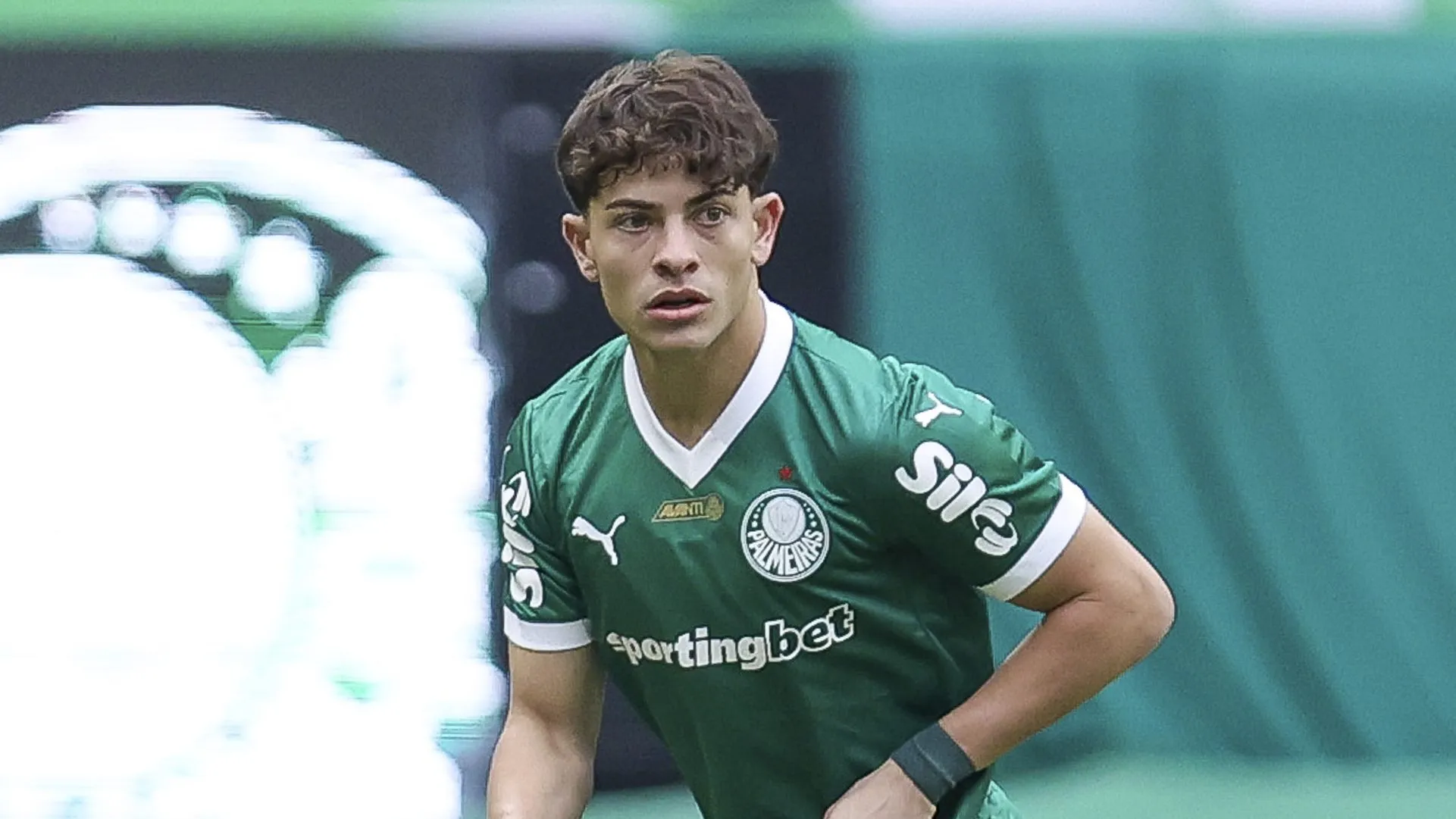 Agustín Giay pelo Palmeiras. (Foto: Ricardo Moreira/Getty Images)