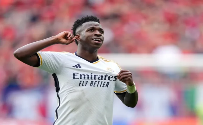 Vini Jr. está perto de bater recorde pessoal de partidas completas em sequência no Real Madrid