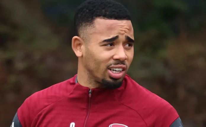 Arsenal não tem planos de renovar com Gabriel Jesus; Palmeiras e Milan estão de olho