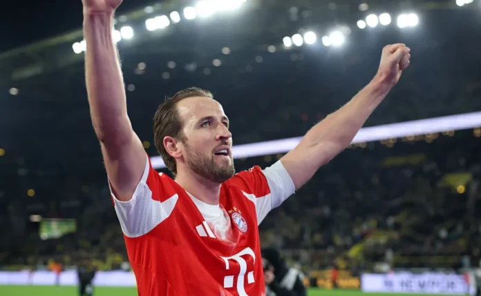 Harry Kane brilha e garante vitória do Bayern em clássico contra Borussia Dortmund na Bundesliga