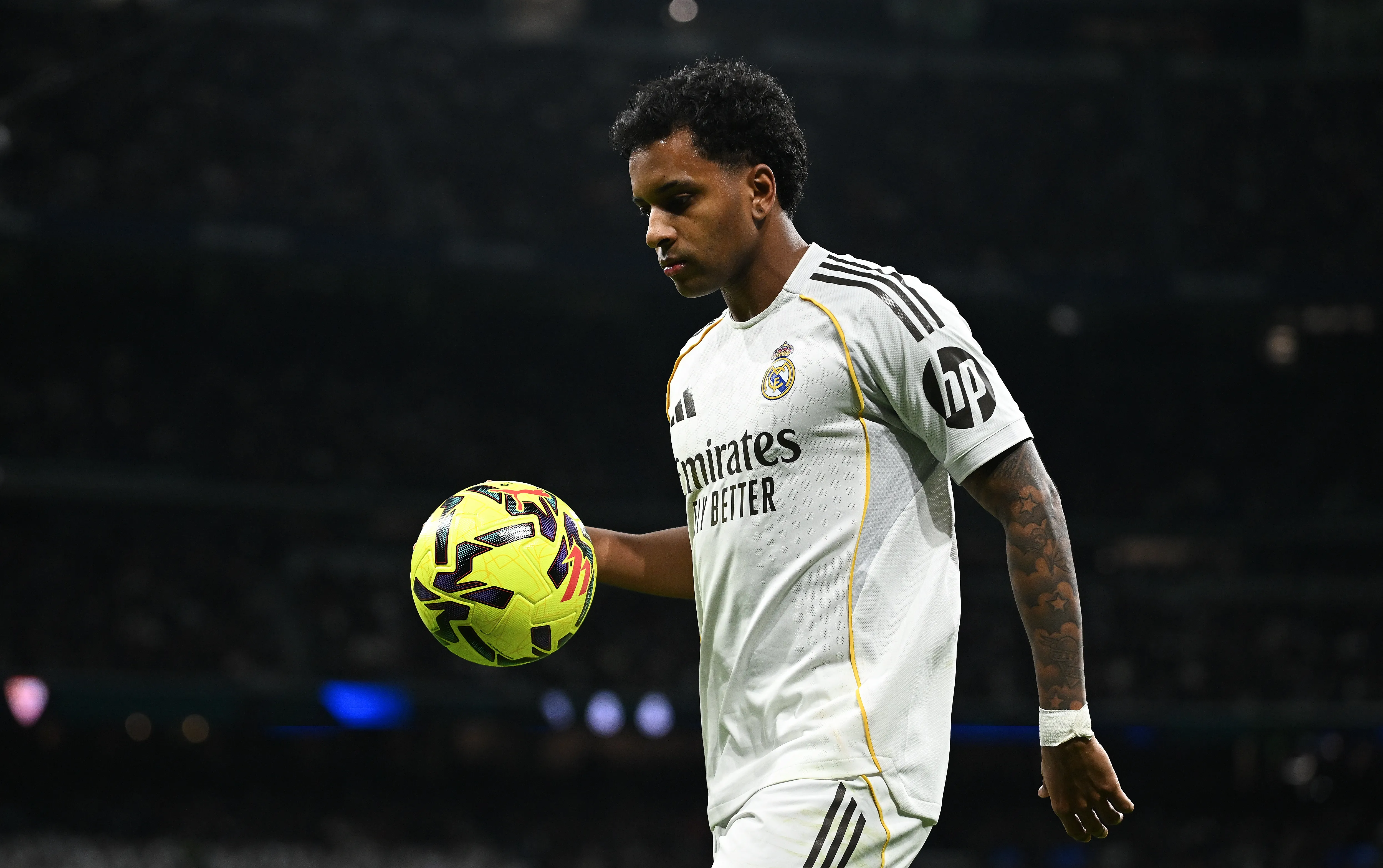 Rodrygo pode ter a Inglaterra como destino. Foto: Denis Doyle/Getty Images